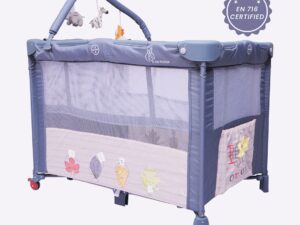 R for Rabbit Portable Baby Cot & Crib, (Grey)