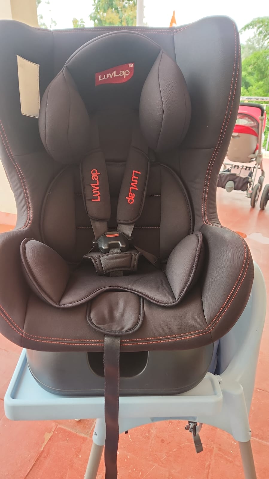 LuvLap Car Seat -Black - Image 3