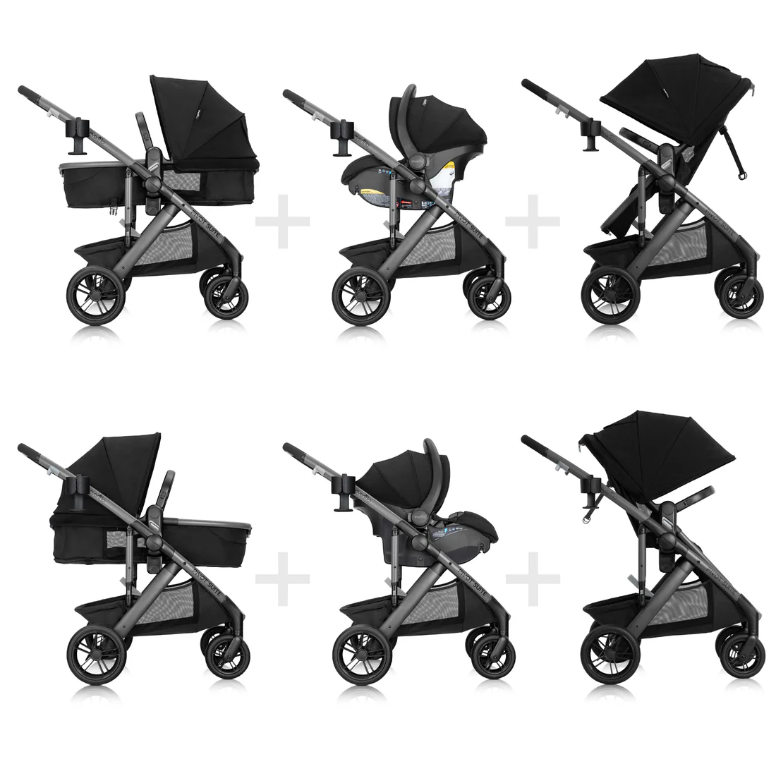 Evenflo Stroller + Car Seat- Buy - Image 3