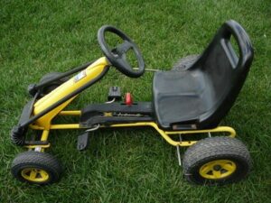 Original Black & Yellow Kettler KETTCAR X-treme Pedal Race Car Made In Germany