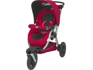 Pre-Loved Chicco Activ3 Jogger Stroller Red
