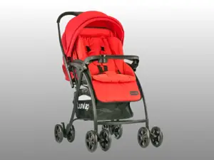 LuvLap Grand baby Stroller -Red Stroller