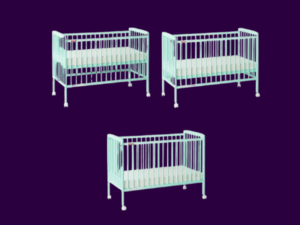 Babyhug Montana Wooden Cot