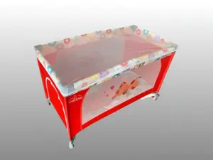 Baybee Orange portable Crib