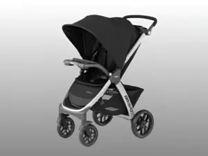 Chicco Bravo Quick-Fold Stroller  - Black