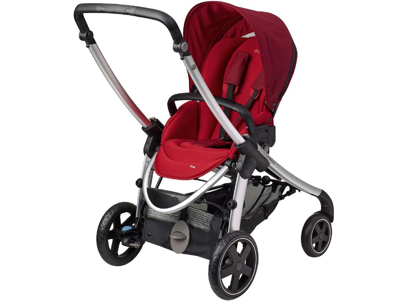 Maxi Cosi Elea Red Stroller with Travel System - Image 4