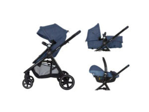 Maxi Cosi Zelia Blue Stroller with Bassinet (NO CAR SEAT)