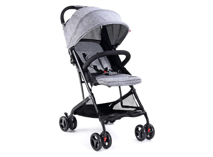 Babyhug Z Fold Grey Stroller