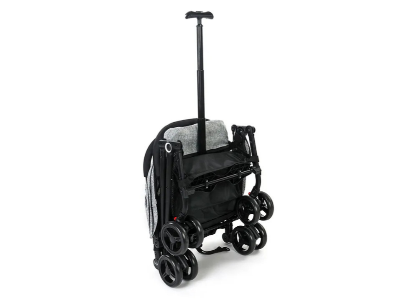 Babyhug Z Fold Grey Stroller - Image 4