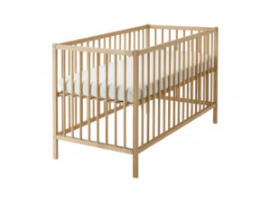 Cots & More Malmo Cot (Wood colour)