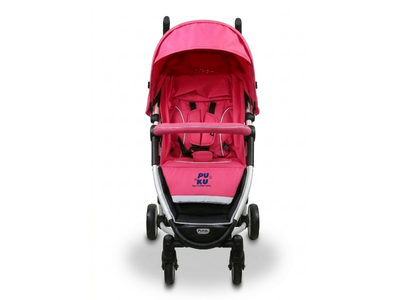Puku Travel The World Pink Stroller - Image 2