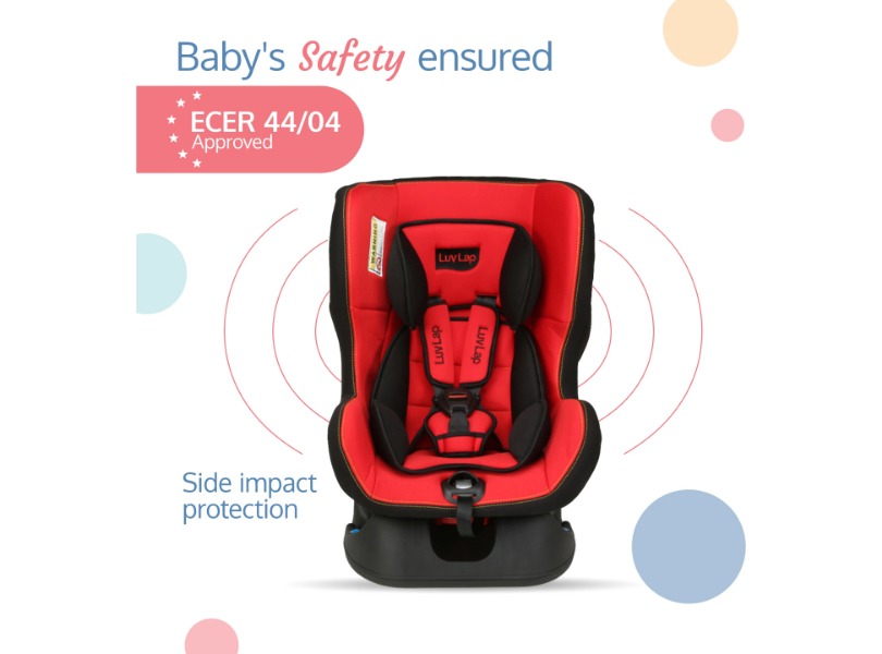 Luvlap Convertible Red Car Seat - Image 3
