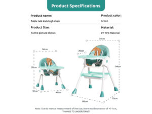 Star And Daisy Infant Feeding Highchair without Wheels