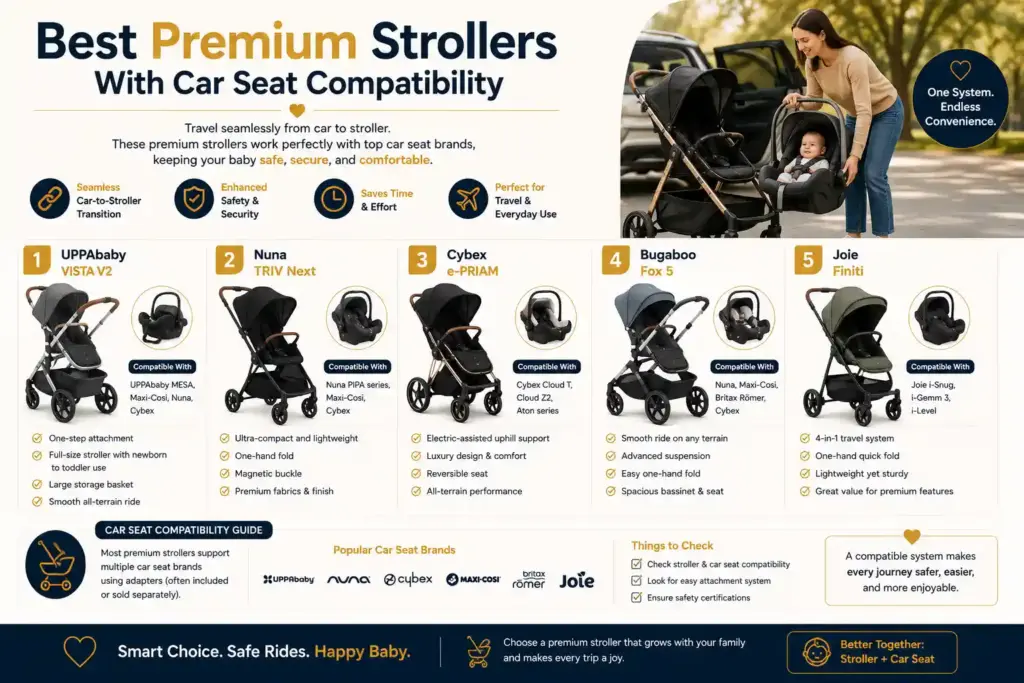 Best Premium Strollers With Car Seat Compatibility