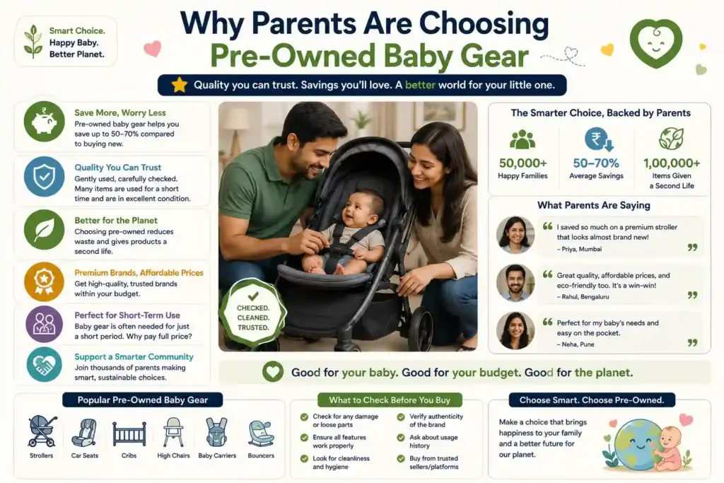 Why Parents Are Choosing Pre-Owned Baby Gear