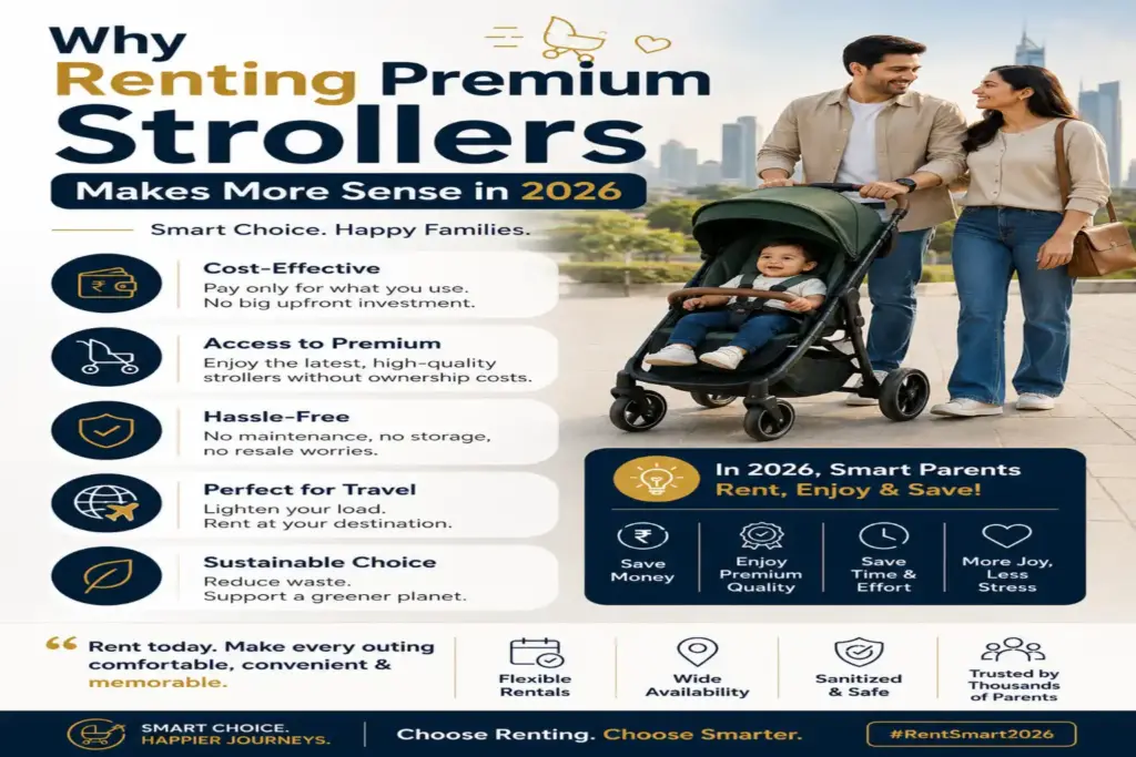 Why Renting Premium Strollers Makes More Sense in 2026