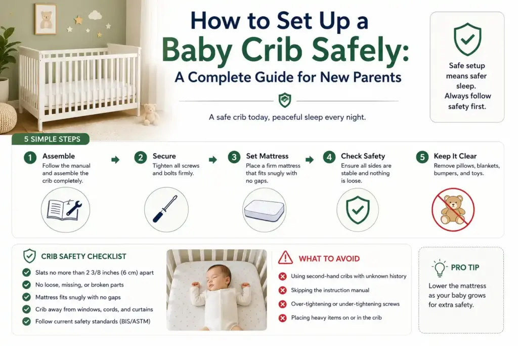 How to Set Up a Baby Crib Safely: A Complete Guide for New Parents