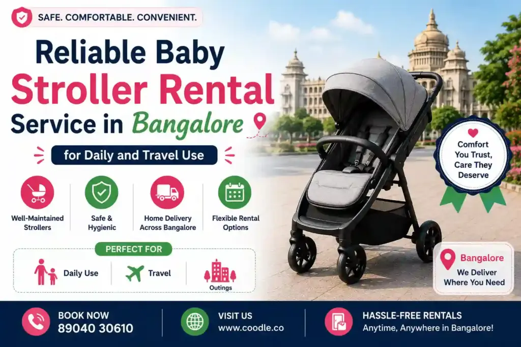 Reliable Baby Stroller Rental Service in Bangalore for Daily and Travel Use