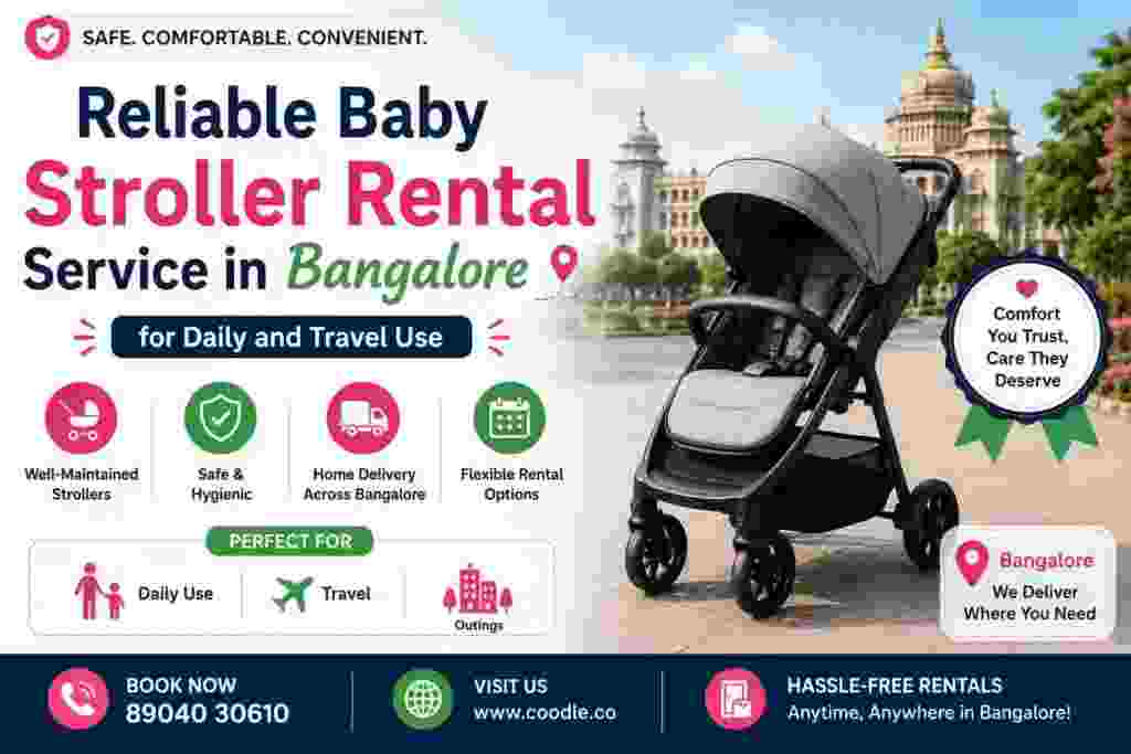 Reliable Baby Stroller Rental Service in Bangalore for Daily and Travel Use