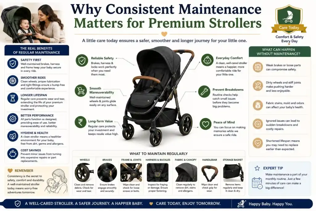 Why Consistent Maintenance Matters for Premium Strollers
