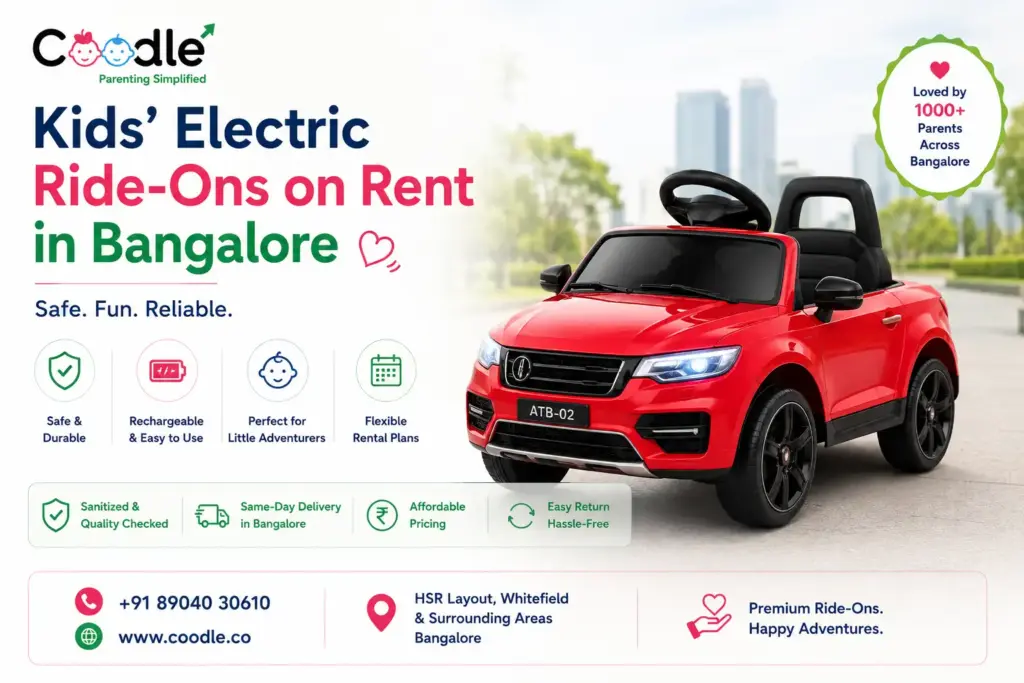 Kids' Electric Ride-Ons on Rent in Bangalore