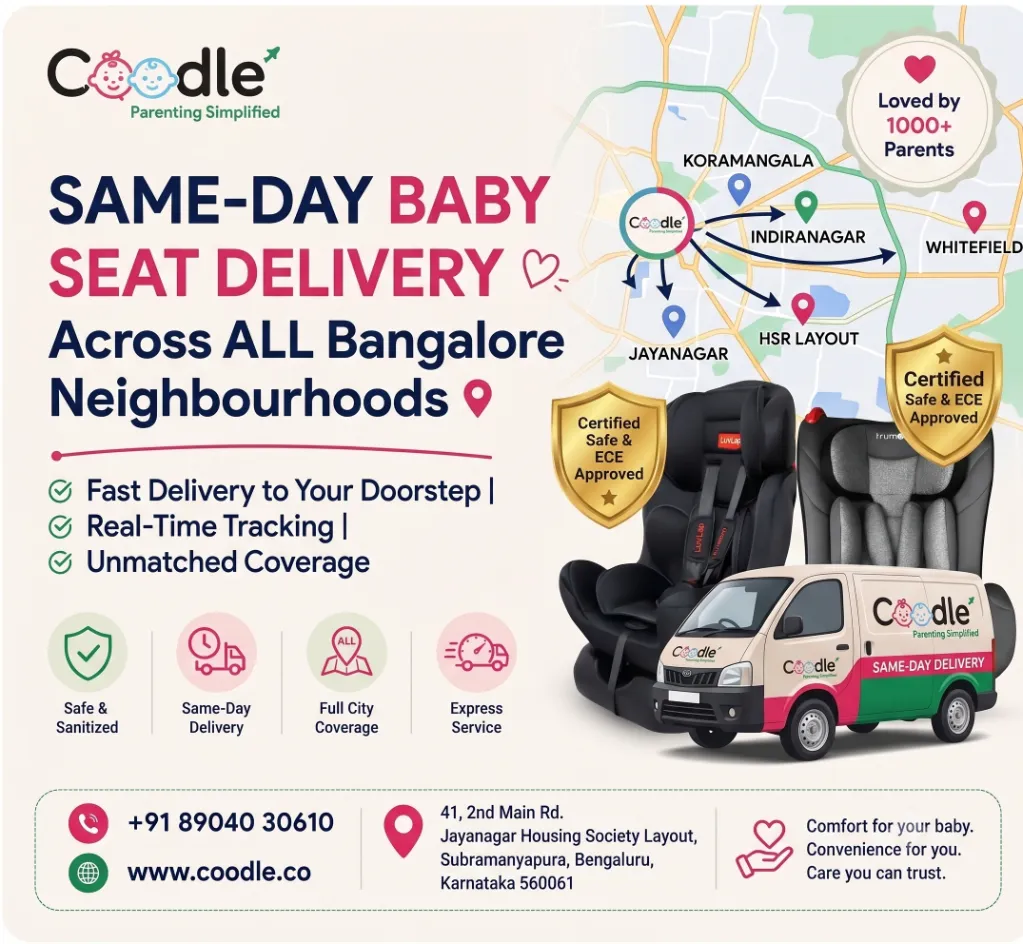 Same-Day Car Seat Delivery Across All Bangalore Neighbourhoods
