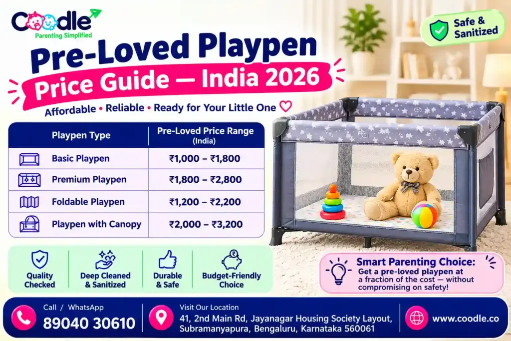 Pre-Loved Playpen Price Guide — India 2026​