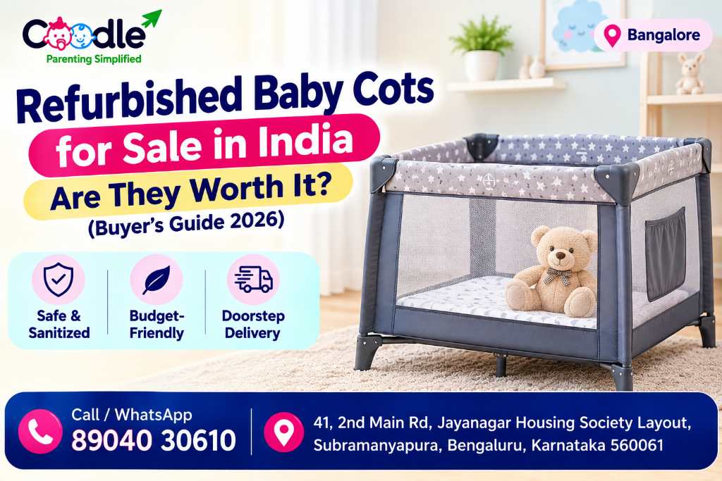Refurbished Baby Cribs for Sale in India: Are They Worth It? (Buyer's Guide 2026)