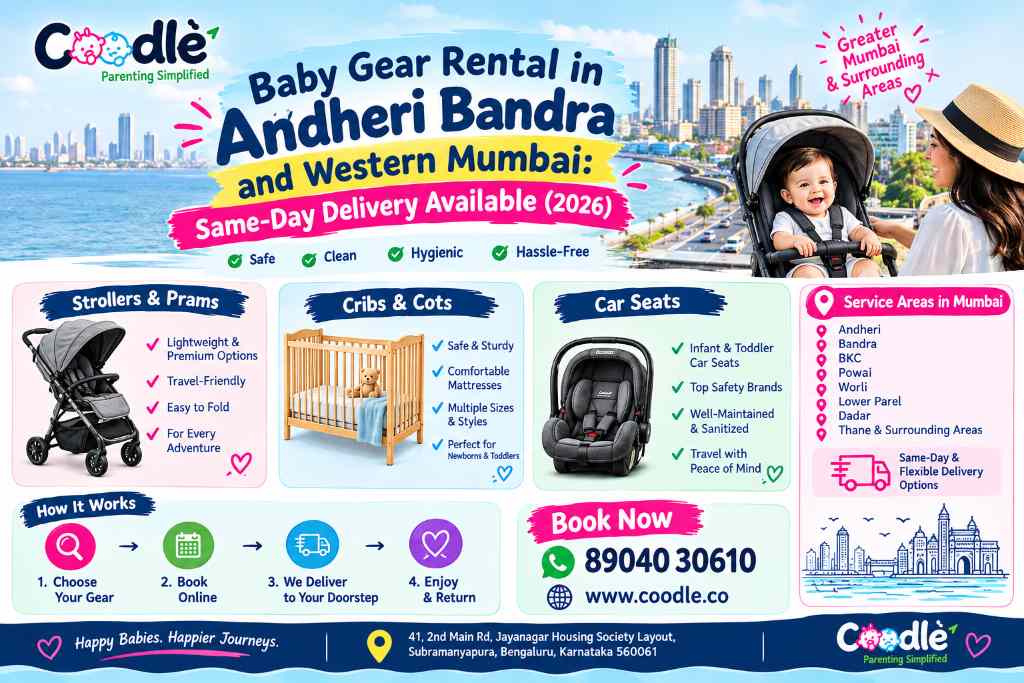 Baby Gear Rental in Andheri Bandra and Western Mumbai: Same-Day Delivery Available (2026)