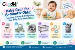 Baby Gear for 6-Month-Olds: Weaning, Sitting & Everything Your Baby Now Needs (2026)