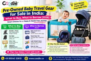 Pre-Owned Baby Travel Gear for Sale in India: What to Buy, What to Borrow (2026)