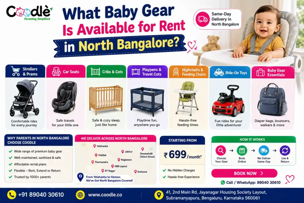 What Baby Gear Is Available for Rent in North Bangalore?